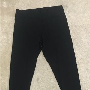 Black Yoga Pants Regular Length